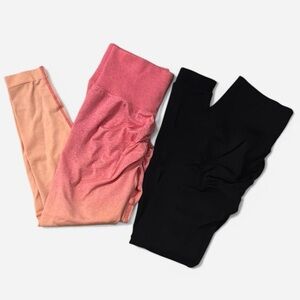 Scrunch butt workout leggings size medium